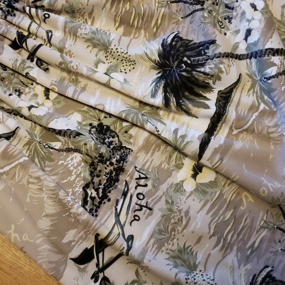 Laurel aloha tropical print smocked sundress sz small - Picture 2 of 3